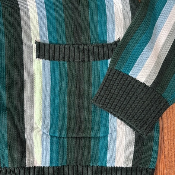 Bogey Boys Seeing Green Cardigan Sweater Green Men’s size L NWT golf preppy - Picture 7 of 10